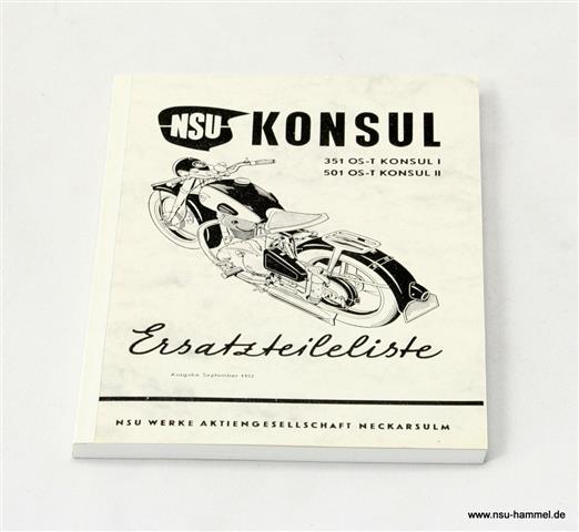 NSU Motorrad Spezialist  Hammel-NSU-Ersatzteile [Gast]